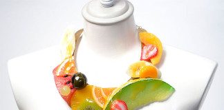 Аппетитная бижутерия Красочное фруктовое ожерелье