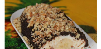 Десерт с бананом- вкусный и простой в приготовлении