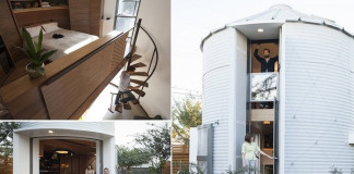 Компактный домик-цилиндр площадью всего 31 кв. метр