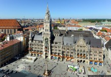 Мюнхен с высоты птичьего полета