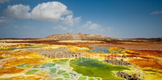 Спящий вулкан Даллол в Эфиопии — самое жаркое место на Земле