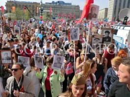 9 мая 2015г. — Бессмертный Полк в Москве, 70 лет Победе Бессмертный Полк, Москва, 09 Мая 2015