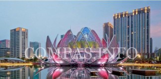 Здание в виде лотоса в Вуцзине (Китай)