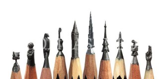 Скульптуры на кончике карандаша