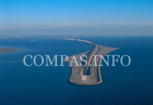Уникальный мост превращается в тоннель, соединяющий Данию и Швецию