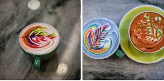 Кофе-арт — кофе с рисунком на пенке