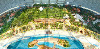 Крупнейший в мире пляж «Тропический Рай»… в обычном ангаре, Германия