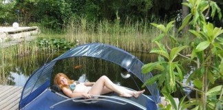 Гелиотент – портативное укрытие от солнца