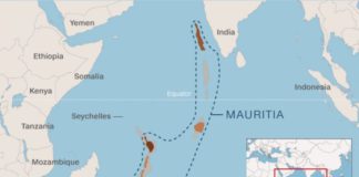 Мауриция, древний континент на дне Индийского океана
