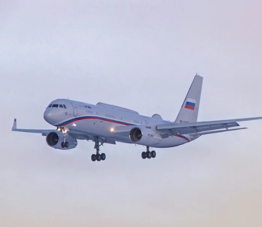 В Сирию прилетел самый секретный военный самолет РФ — ВКП МО РФ ТУ-214ПУ-СБУС.. А зачем? Самый секретный военный самолет России Ту-214ПУ-СБУС прибыл в Сирию