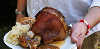 Любимые свиные рульки (ножка «Айсбан») в Hofbräuhaus (Хофбройхаус) в Мюнхене — РЕЦЕПТ!! Свиная рулька (айсбан) в Мюнхене, рецепт приготовления