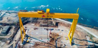 Как строится крупнейшая в России судостроительная верфь «Звезда», фотохроника 11’2019 Судостроительный комплекс "Звезда", Дальний Восток, ноябрь 2019