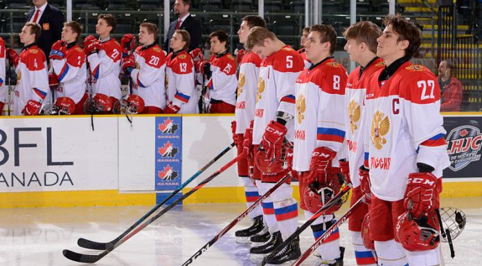 Юниорская сборная РФ по хоккею РОССИЯ U18 выиграла мировой кубок у сборной «Канады-Восток» Юниорская сборная России по хоккею U18 выиграла Мировой кубок у сборной "Канады-Восток"