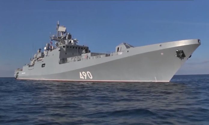 Адмирал эссен - ракеты калибр черное море