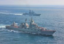 В.Путин и С.Шойгу наблюдали за учениями в Черном море с участием более 30 кораблей ЧФ и 40 самолетов ВКС России Путин и Шойгу наблюдали за учениями в Черном море с участием более 30 кораблей ЧФ и 40 самолетов ВКС России