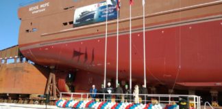 В Выборге спущен на воду третий современный рыболовный траулер КМТ01 «Белое море», для Архангельского флота В Выборге спущен на воду третий современный рыболовный траулер КМТ01 "Белое море", для Архангельского флота