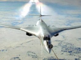 Первый полет модернизированного стратегического бомбардировщика Ту-160М, видео от Минобороны Первый полет модернизированного стратегического бомбардировщика Ту-160М, видео от Минобороны