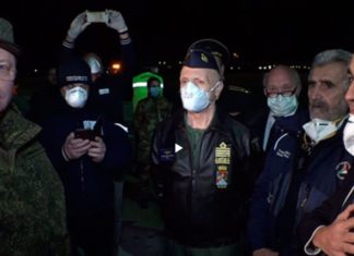 В Италии встретили серьезную помощь из России: 9 самолетов ИЛ-76, более 100 вирусологов из Минобороны РФ — Видео В Италии встретили помощь России: 9 самолетов ИЛ-76, более 100 вирусологов из Минобороны РФ - Видео