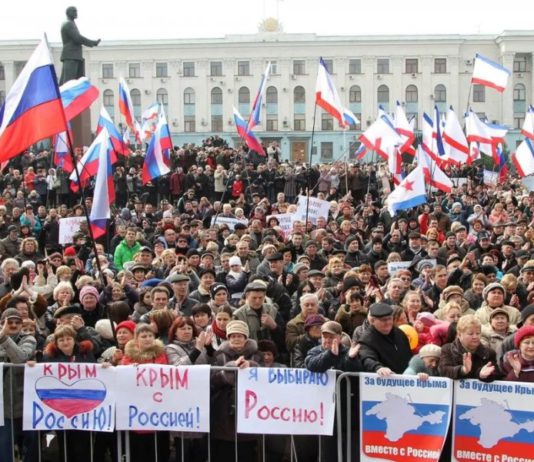 Крымская весна 16 марта 2014 — 97% жителей Крыма проголосовали за вхождение в состав России Крымская весна 16 марта 2014 - 97% жителей Крыма проголосовали за вхождение в состав России