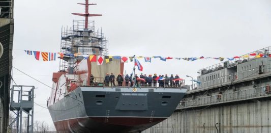 Со стапелей «Северной верфи» в Санкт-Петербурге сошел корвет «Ретивый» проекта 20380 для Черноморского флота Со стапелей "Северной верфи" в Санкт-Петербурге сошел корвет «Ретивый» проекта 20380 для Черноморского флота