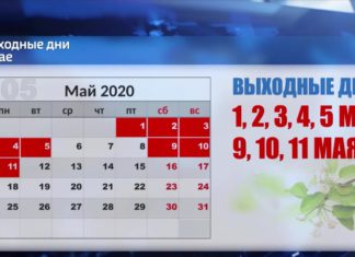 Какие дни нерабочие в майские праздники (с 1 по 11 мая 2020), распоряжение Президента Путина Какие дни нерабочие в майские праздники (с 1 по 11 мая 2020), распоряжение Президента Путина