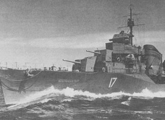 На Черном море начат поиск трех героически погибших 6 октября 1943 эсминцев с 780 моряками На Черном море начат поиск трех героически погибших 6 октября 1943 эсминцев с 780 моряками