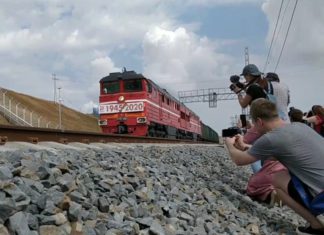 Сегодня, 30 июня, открыто грузовое движение по Крымскому железнодорожному мосту, видео Сегодня, 30 июня, открыто грузовое движение по Крымскому железнодорожному мосту, видео