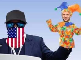 Марионетка в руках США и по совместительству «президент» Зеленский не управляет ни Украиной, ни военными на Донбассе.. Марионетка в руках США и по совместительству "президент" Зеленский не управляет ни Украиной, ни военными на Донбассе..