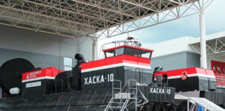 Новинка амфибия «Хаска-10», гражданское судно на воздушной подушке, представлена концерном «Калашников», видео