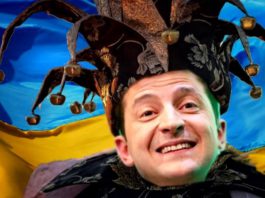 Итак, «шут в короне» В.Зеленский: украинцев предал, войну на Донбассе не прекратил, сделал Украину колонией. А дальше — «на свалку истории» Итак, "шут в короне" В.Зеленский: украинцев предал, войну на Донбассе не прекратил, сделал Украину колонией. А дальше - "на свалку истории"