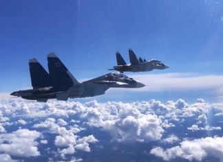 Крым, 100 лет авиации Черноморского флота: истребители СУ-30 ЧФ уничтожили «вражеские корабли», видео Крым, 100 лет авиации Черноморского флота: истребители СУ-30 ЧФ уничтожили "вражеские корабли", видео