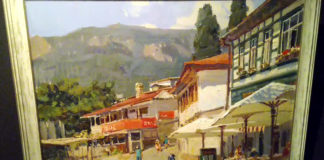 Москва, «Солнечная кисть» выставка картин художницы Ольги Кузьминой в Академии акварели Андрияки (Теплый Стан), видео Москва,-Солнечная-кисть-выставка-картин-художницы-Ольги-Кузьминой-в-Академии-акварели-Андрияки,-видео