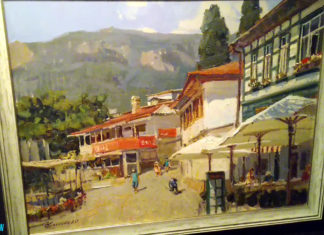 Москва, «Солнечная кисть» выставка картин художницы Ольги Кузьминой в Академии акварели Андрияки (Теплый Стан), видео Москва,-Солнечная-кисть-выставка-картин-художницы-Ольги-Кузьминой-в-Академии-акварели-Андрияки,-видео