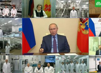 Президент Путин дал указание наградить разработчиков вакцин против COVID-19, «услышав» ту же идею от актёра Дмитрия Певцова Президент Путин дал указание наградить разработчиков вакцин против COVID-19, "услышав" ту же идею от актёра Дмитрия Певцова