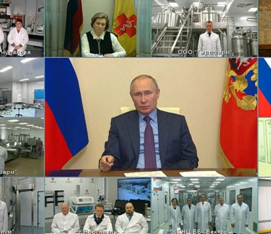 Президент Путин дал указание наградить разработчиков вакцин против COVID-19, «услышав» ту же идею от актёра Дмитрия Певцова Президент Путин дал указание наградить разработчиков вакцин против COVID-19, "услышав" ту же идею от актёра Дмитрия Певцова