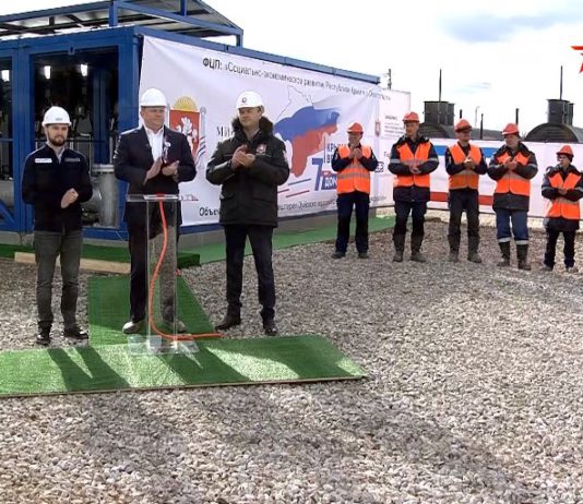 Сегодня президент России В.В.Путин «даёт старт» подаче воды в Симферополь по новому водоводу Бештерек-Зуйского водозабора, видео Сегодня президент России В.В.Путин "даёт старт" подаче воды в Симферополь по новому водоводу Бештерек-Зуйского водозабора, видео