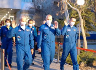 9 апреля с космодрома Байконур стартует ракета-носитель «Союз-2.1а» с пилотируемым кораблем «Ю.А.Гагарин» (Союз МС-18) 9 апреля с космодрома Байконур стартует ракета-носитель "Союз-2.1а" с пилотируемым кораблем "Ю.А.Гагарин" (Союз МС-18)