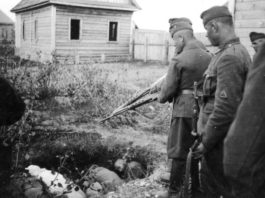 Нацистский геноцид русских людей на Брянщине: детей живыми под землю, травля и убийства женщин и детей собаками, массовые расстрелы Нацистский геноцид русских людей на Брянщине: детей живыми под землю, травля и убийства женщин и детей собаками, массовые расстрелы