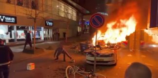 ВИДЕО: «В Европе всё спокойно», Роттердам: пожары, стрельбы массовые побоища.. Ну просто Новый год какой то..