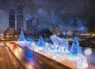 Москва готовится к Новому 2022 году: «Полярные мишки» с Умкой на льдине, гигантский новогоднй шар на Поклонной и др. Москва готовится к Новому 2022 году: "Полярные мишки" с Умкой на льдине, гигантский новогоднй шар на Поколонной и др.