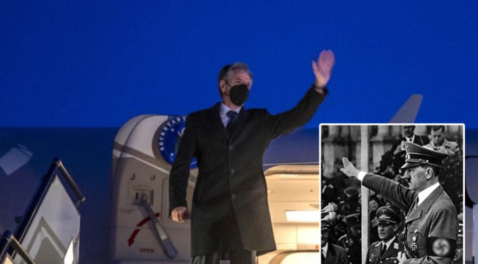 Нацистское обращение ничтожества в ранге госсекретаря США жида Э.Блинкена к россиянам — ну просто Deutsche Wehrmacht 1941-1943г.г. Нацистское-обращение-ничтожества-в-ранге-госсекретаря-Блинкена-к-россиянам---ну-просто-Deutsche-Wehrmacht-1941-1943г.г.