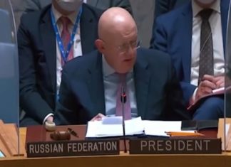 Василий Небензя на Совбезе ООН о массовых фейках в украинских СМИ о, якобы, «агрессии России»
