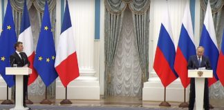 Совместная пресс-конференция Президента России Путина и Макрона по итогам переговоров 07 февраля 2022 Совместная пресс-конференция Президента России Путина и Макрона по итогам переговоров 07 февраля 2022