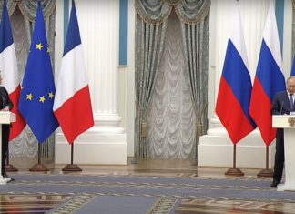Совместная пресс-конференция Президента России Путина и Макрона по итогам переговоров 07 февраля 2022 Совместная пресс-конференция Президента России Путина и Макрона по итогам переговоров 07 февраля 2022