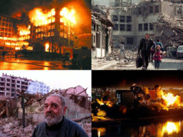 23 года назад (24.03.99) людоеды НАТО начали бомбить Югославию и уничтожать мирных жителей, МИР МОЛЧАЛ, кроме России!! 23 года назад (24.03.99) людоеды НАТО начали бомбить Югославию и уничтожая её мирных жителей