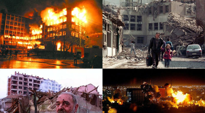 23 года назад (24.03.99) людоеды НАТО начали бомбить Югославию и уничтожать мирных жителей, МИР МОЛЧАЛ, кроме России!! 23 года назад (24.03.99) людоеды НАТО начали бомбить Югославию и уничтожая её мирных жителей