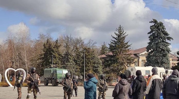 ВИДЕО: Российская армия освободила от укрофашистов город Скадовск на Херсонщине ВИДЕО: Российская армия освободила от укрофашистов город Скадовск на Херсонщине