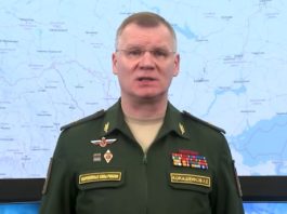 ВИДЕО-Брифинг Минобороны России на утро 11 марта — о Спецоперации по уничтожению фашизма на Украине Брифинг Минобороны России на утро 11 марта - о Спецоперации по уничтожению фашизма на Украине