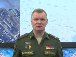 ВИДЕО-брифинг Минобороны России по Спецоперации на Украине на утро 27 марта 2022 ВИДЕО-брифинг Минобороны России по Спецоперации на Украине на утро 27 марта 2022