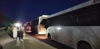 ВИДЕО: в Армянск (Крым) вывезли 141 иностранца из зоны боевых действий в Херсонской области ВИДЕО в Армянск (Крым) вывезли 141 иностранца из зоны боевых действий в Херсонской области